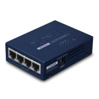 HPOE-460 4-портовый концентратор High Power over Ethernet 802.3at 30 Вт — внешний адаптер питания 120 Вт