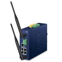 IVR-300W Промышленный Wi-Fi 6 802.11ax, 1800 Мбит/с, двухдиапазонный беспроводной VPN-шлюз с 5 портами 10/100/1000T (2,4 ГГц и 5 ГГц, одновременный двухдиапазонный, 2 цифровых входа/выхода, 1 порт RS485, двойной постоянный ток 9–54 В, -40–75C