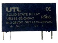 UR21S-32-240A2_ Реле твердотельное Slim 1 канал 24 – 240VAC, вход 24VDC