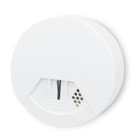 HZS-200A Детектор дыма (FCC-908,42 МГц). Z-Wave Plus™, фотоэлектронный детектор дыма, чувствительность к дыму: 0,5%/фут ~ 4,0%/фут, обнаружение низкого заряда батареи