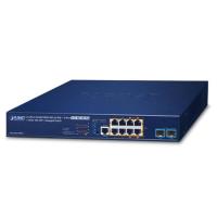 MGS-6320-8HP2X L3 4 порта 10/100/1000T 802.3at PoE +4 порта 2,5G802.2 бит PoE +2 порта 10GУправляемый коммутатор SFP+ (бюджет PoE 240 Вт, режим расширения 200 м, кольцо ERPS, ONVIF, приложение CloudViewer, MQTT, функции кибербезопасности