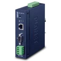 ICS-2100T Промышленный сервер последовательного интерфейса 1xRS232/RS422/RS485, 10/100BASE-TX, TCP Server/Client / UDP Client / VCOM / RFC 2217 / Telnet Server / Remote Pair / Modbus, SNMP, IP30 -40..+75C
