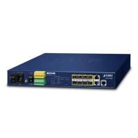 MGSD-10080F 13-дюймовый 6-портовый 100/1G SFP+2 порта 1G/2,5G SFP+ 2-портовый управляемый коммутатор Metro Ethernet 10/100/1000T L2/L4 (AC+2 DC, DIDO, ERPS Ring, приложение CloudViewer, функции MQTT и Cybersecurity, статическая маршрутизация IPv4/IPv6