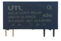 UR21S-32-060D2_ Реле твердотельное Slim 1 канал 5-60VDC, вход 24VDC
