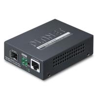 GT-915A управляемый медиаконвертер. 1-портовый 10/100/1000T + 1-портовый 100/1000X SFP (управление двойным стеком IPv4/IPv6, поддержка функций кибербезопасности TLSv1.2/SSHv2/SNMPv3, TS-1000/802.3ah OAM, LFP, 802.1Q VLAN, приложение PLANET CloudViewer и N