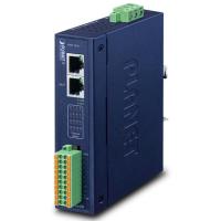 IECS-1116-DI Промышленный модуль дискретного ввода 16 каналов sink/source с интерфейсом EtherCAT порты 100BASE-TX RJ45, питание 9..48В постоянного тока, на DIN-рейку габарит 32x135x87 мм 0.38 кг металлический корпус IP30, рабочий диапазон -40 до 75 °C