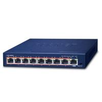GSD-908HP 8-портовый коммутатор 10/100/1000T Gigabit 802.3at POE Ethernet плюс 1-портовый коммутатор Gigabit Ethernet (бюджет 100 Вт POE с внешним источником питания, поддержка режима VLAN)