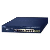 GS-4210-8HP2S IPv6/IPv4, 2 порта 10/100/1000T802.3bt 95Вт PoE+ 6 портов 10/100/1000T 802.3at PoE + 2 порта 100/1000X SFP управляемый коммутатор (бюджет PoE 240 Вт, режим расширения 250 м, поддержка ERPS Ring, приложение CloudViewer, функции MQTT