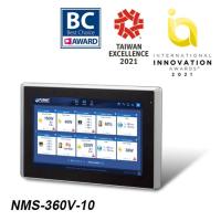 NMS-360V-10 Контроллер управления возобновляемыми источниками энергии с 10-дюймовым сенсорным ЖК-экраном — 512 узлов (управление 512 BSP-360, 1 порт LAN 10/100/1000T, MQTT/SNMP/ONVIF/SmartDiscovery, график истории трафика и мощности, сигнализация событий