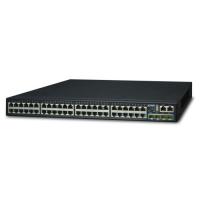 SGS-6341-48T4X Уровень 3 48 портов 10/100/1000T + 4 порта10GСтекируемый управляемый гигабитный коммутатор SFP+