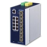 IGS-6325-8T8S IP30 Industrial L3 8 портов 10/100/1000T + 8 портов1G/2,5G SFPПолностью управляемый коммутатор (от -40 до 75 °C, двойной резервный вход питания на клеммной колодке 12–48 В пост. 100FX, 1000X и 2,5G SFP)