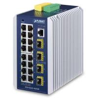 IGS-6325-16T4S IP30 Industrial L3 16 портов 10/100/1000T + 4 порта1G/2,5G SFPПолностью управляемый коммутатор (от -40 до 75 °C, двойной резервный вход питания на клеммной колодке 9–48 В пост. тока, 2*DI, 2*DO, кольцо ERPS, 1588 PTP TC, Modbus TCP