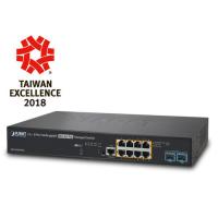 MGS-5220-8P2X L38 портов 2.5G/1G/100T 802.3at PoE+2 порта 10G SFP+Управляемый мультигигабитный коммутатор (бюджет PoE 240 Вт, кольцо ERPS, приложение CloudViewer, MQTT, функции кибербезопасности, аппаратный уровень 3 RIPv1/v2, динамическая маршрутизация