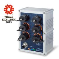 IGS-604HPT-RJ Промышленный 4-портовый 10/100/1000T 802.3at PoE со степенью защиты IP67 L2+ + 2-портовый управляемый Ethernet-коммутатор 10/100/1000T (-40~75 градусов C), кольцо ERPS, 1588, 6 водонепроницаемых разъемов RJ45 в комплекте