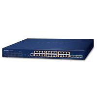 SGS-6310-24P4X Управляемый стекируемый L3 коммутатор 24x 10/100/1000T 802.3at PoE + 4x 10G SFP+, бюджет PoE 370Вт, аппаратная маршрутизация IPv4/IPv6 и резервирование VRRPv1/v3, стек до 8 устройств, поддержка кольца ERPS