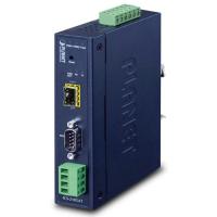 ICS-2105AT Промышленный сервер последовательного интерфейса 1xRS232/RS422/RS485, 100BASE-FX SFP, TCP Server/Client / UDP Client / VCOM / RFC 2217 / Telnet Server / Remote Pair / Modbus, SNMP, IP30 -40..+75C