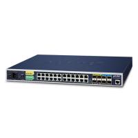 IGS-6325-20T4C4X IP30 19-дюймовый монтируемый в стойку промышленный управляемый коммутатор Core Ethernet L3, 24*1000T с 4 общими 100/1000X SFP + 4*10G SFP+ (от -40 до 75 C, переменный ток + 2 постоянного тока, DIDO), кольцо ERPS, 1588, Modbus TCP