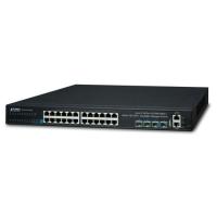 SGS-6341-24T4X Уровень 3 24 порта 10/100/1000T + 4 порта 10GСтекируемый управляемый гигабитный коммутатор SFP+