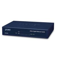 GSD-803 8-портовый коммутатор Gigabit Ethernet 10/100/1000 Мбит/с (внешнее питание) — металлический корпус