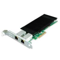 ENW-9720P 2-портовый серверный адаптер 10/100/1000T 802.3at PoE+ PCI Express (бюджет PoE 60 Вт, PCIe x4, от -10 до 60 °C, контроллер Intel Ethernet)