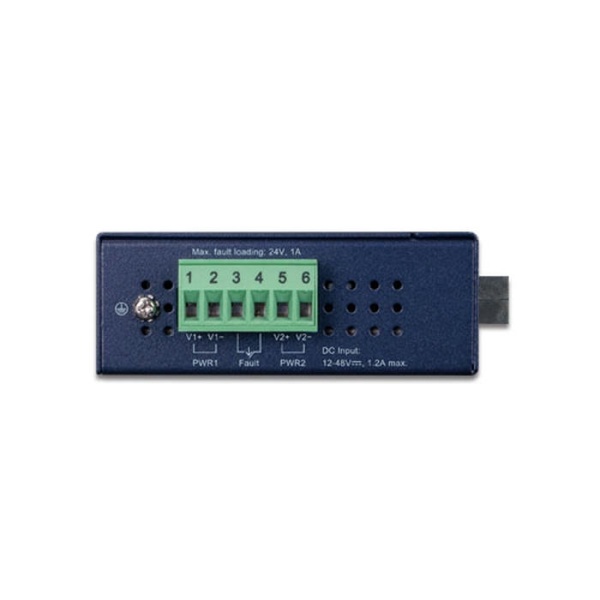 ISW-511TS15 Тонкий 4-портовый промышленный Ethernet-коммутатор IP30 + 1 порт 100Base-FX (15 км) (-40–75C)