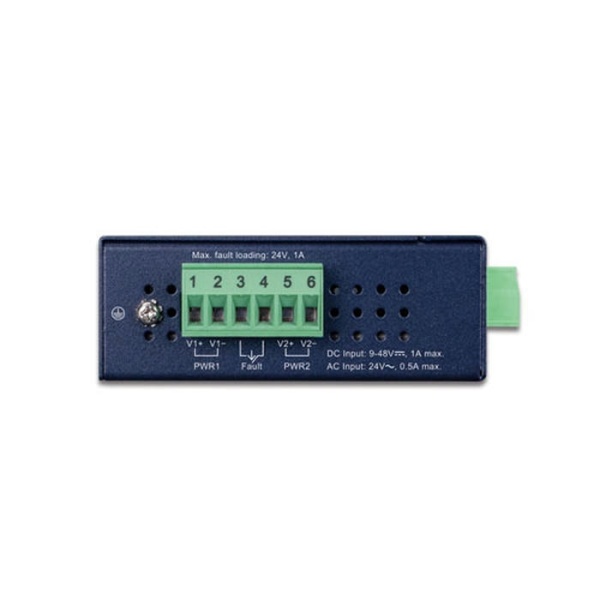 ICS-2102T Промышленный сервер последовательного интерфейса 1xRS232/RS422/RS485, 100BASE-FX SC MM до 2 км, TCP Server/Client / UDP Client / VCOM / RFC 2217 / Telnet Server / Remote Pair / Modbus, SNMP, IP30 -40..+75C