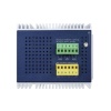 IGS-6325-16T4X Управляемый промышленный коммутатор L3, 16х10/100/1000base-T RJ45 + 4хSFP 10GBASE-SFP+, совместимые с SFP 1G/2.5GBASE-X. Консольный порт RJ45-RS232. Поддержка: Modbus TCP и 1588 PTP