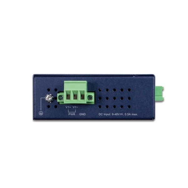 IECS-1116-DI Промышленный модуль дискретного ввода 16 каналов sink/source с интерфейсом EtherCAT порты 100BASE-TX RJ45, питание 9..48В постоянного тока, на DIN-рейку габарит 32x135x87 мм 0.38 кг металлический корпус IP30, рабочий диапазон -40 до 75 °C