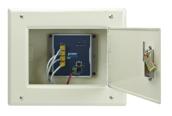 WGR-500 Промышленный 5-портовый гигабитный маршрутизатор/коммутатор IP30 10/100/1000T